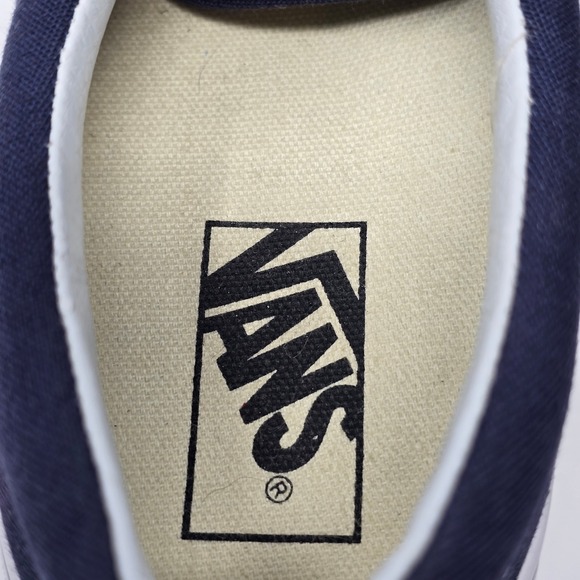 Vans Era Navy Blue Canvas Low Top Skate Sneakers Mens 6.5 721565 - Picture 14 of 16